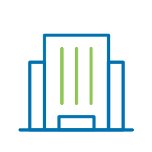 icon of a check and debit card