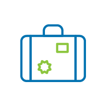 icon of a check and debit card