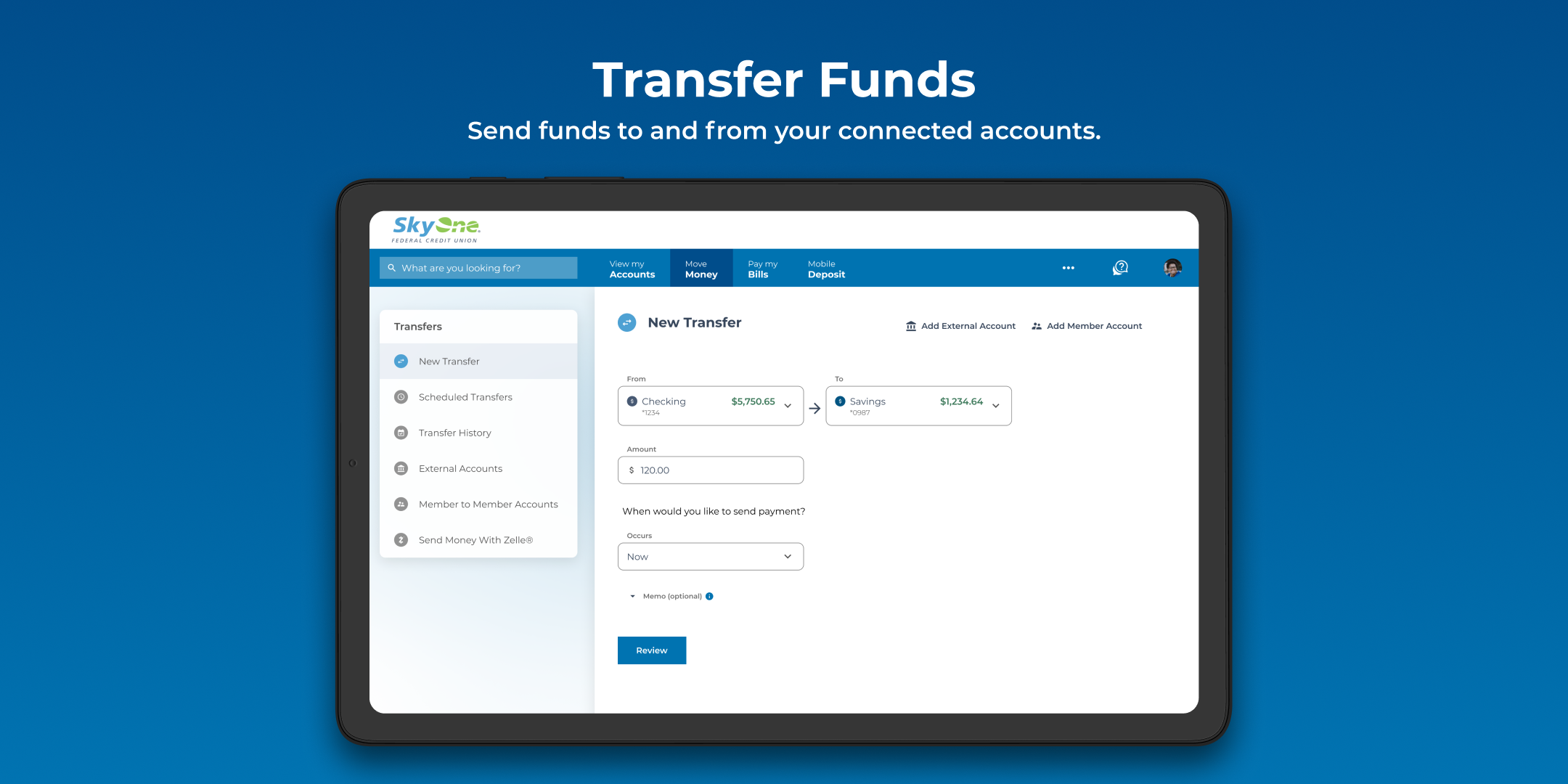Transfer Funds