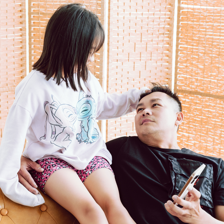Dad and Daughter